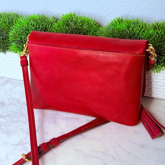 Dooney and Bourke Florentine Foldover Zip Crossbody - Picture 3 of 10